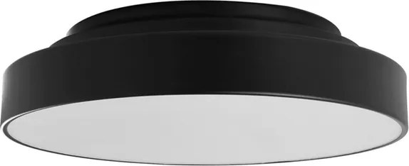 Plafon Led Sobrepor Multitemperatura 16W 36Cm Ibiza - PRETO