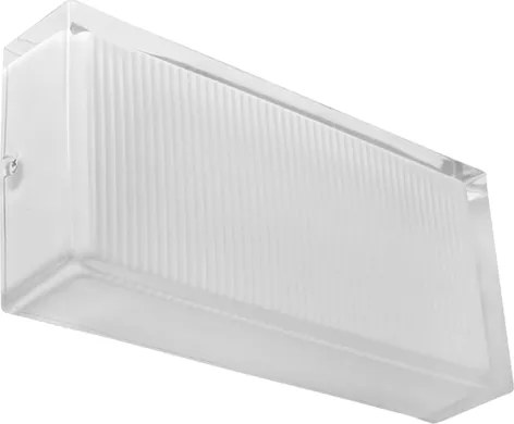 Arandela Led Metal Vidro Branco 20w 1600lm 3000k Glace