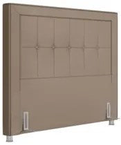Cabeceira Cama Box Casal Queen 160cm Paolla Z37 Linho Bege - Mpozenato