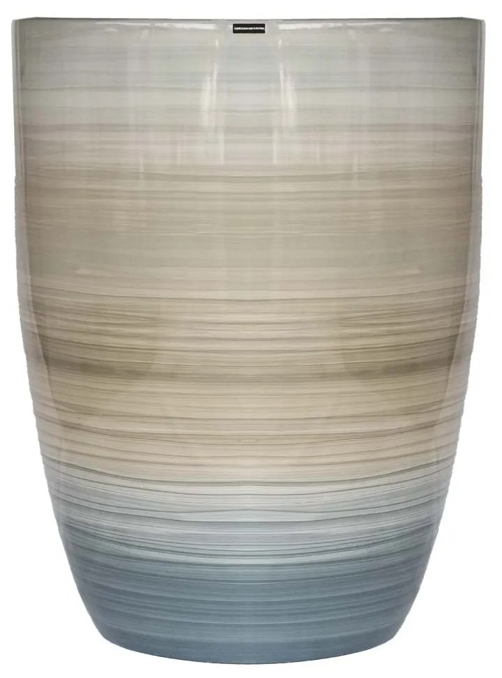 Vaso de Jardim em Fibra Ubá - Borboleta Alto Brilho Kleiner