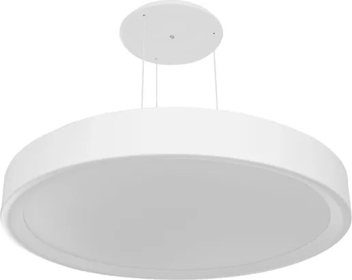 Pendente Aluminio Branco 60Cm Ring