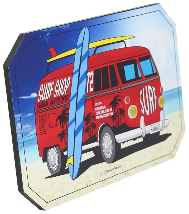 Placa Decorativa Kombi