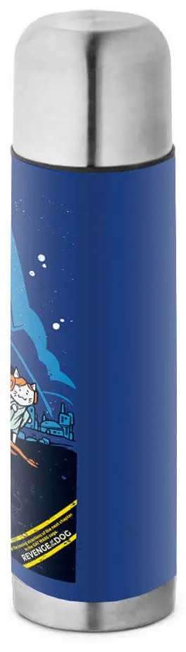 Garrafa Térmica 500 ml Cat Wars Azul