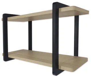 Nicho Aéreo Médio Atenas Pinus com Preto Woodyou