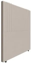 Cabeceira Cama Box Queen 160cm Estofada Rama Sintético Bege Z04 - Mpoz