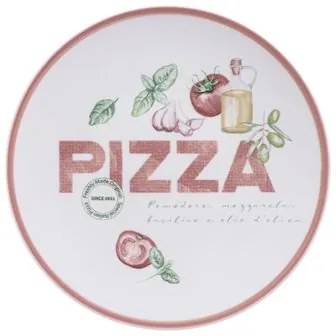 Prato Raso Tramontina Milano em Porcelana Decorada 25 cm