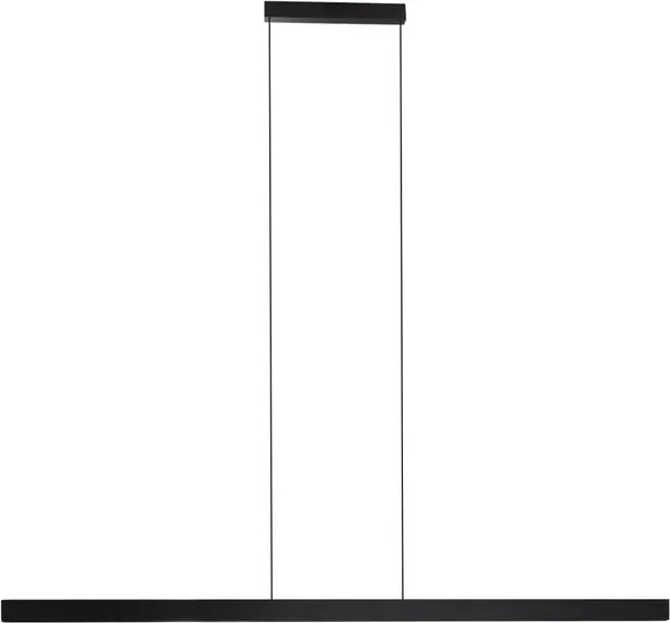 Pendente Led Aluminio Preto 44W 3000K Fit10