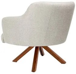Kit 2 Poltronas Decorativas Giratórias Base Giromad Madeira Jade C-107