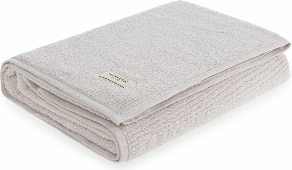 Toalha de Rosto Trussardi 100% Algodão Belluno - Gelo  Gelo