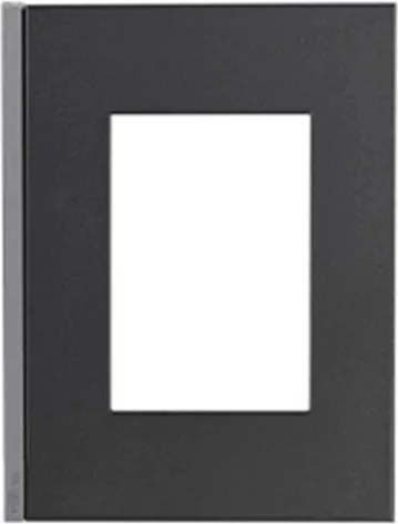 Placa Suporte 4X2 3 Postos Horizontal Grey Orion Class