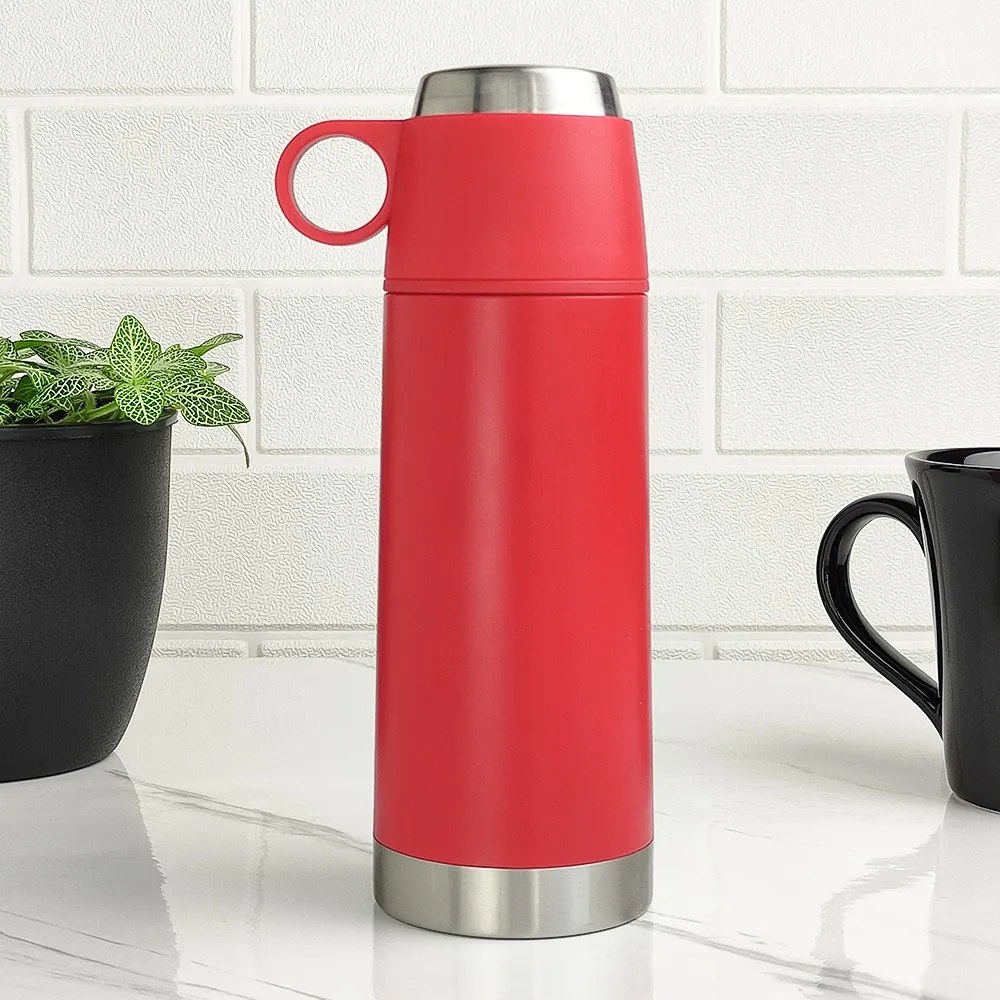 Garrafa Térmica Vermelha - 350ml