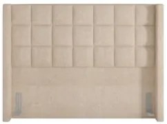 Cabeceira Cama Box Queen 160cm Pisa Z37 Boucle Bege - Mpozenato