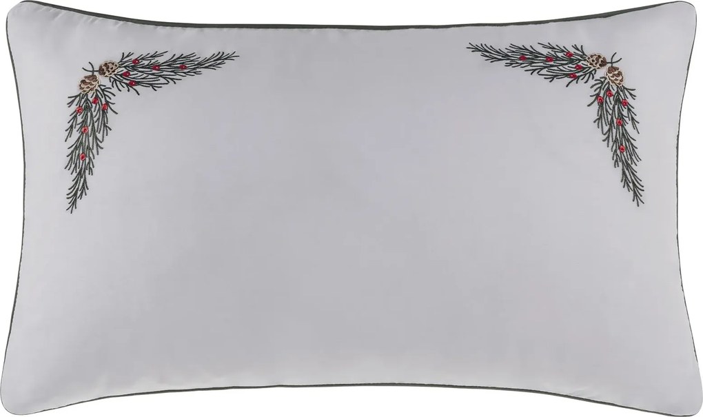 Almofada c/ Enchimento Trussardi Cetim 300 Fios Regalo 30x50cm -