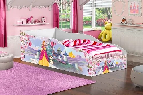 Cama Carro Infantil Castelo Princesa 400 – Gabrielli Móveis