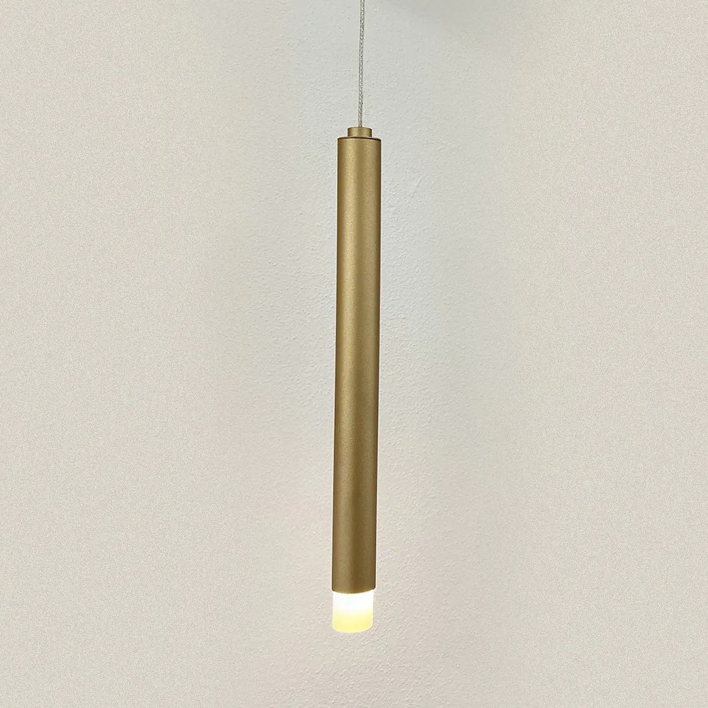 Pendente Tubo Ø2,9X30Cm Ponteira Acrílico 1Xled 5W - Qimporta Pd2315 (PRETO, 110v)
