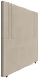 Cabeceira Cama Box Queen 160cm Estofada Rama Saturno Bege Z04 - Mpozen