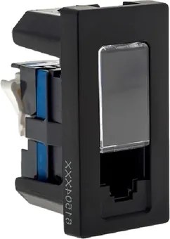 Módulo Tomada De Rede Lcs2 Rj45 Pial Plus+ - PRETO