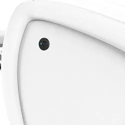 Poltrona do Papai Reclinável Kalie Power Touch USB FH9 PU Branco - Mpo