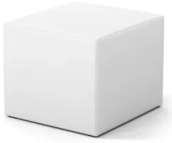 Poltrona de Amamentação Pés Madeira e Puff Lucy Z39  Sintético Branco
