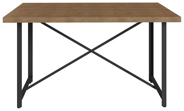 Mesa Sala De Jantar Em Aço Steel Light Estilo Industrial - Vermont