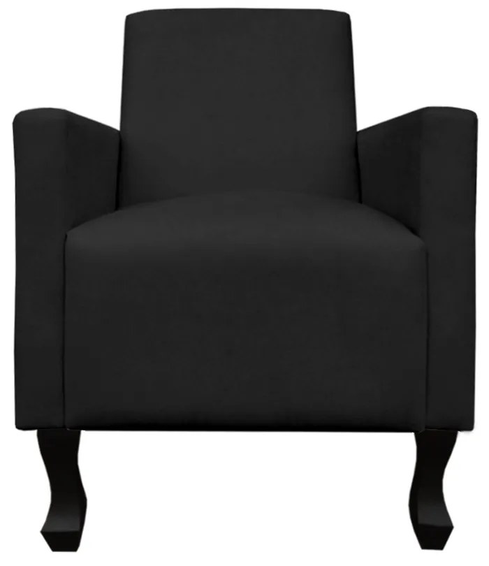Poltrona Amamentação Sofia Suede Preto