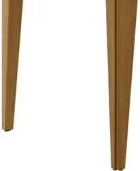 Mesa de Jantar Retangular 160cm 6 Lugares Yuma Ypê/Off N02 - Mpozenat