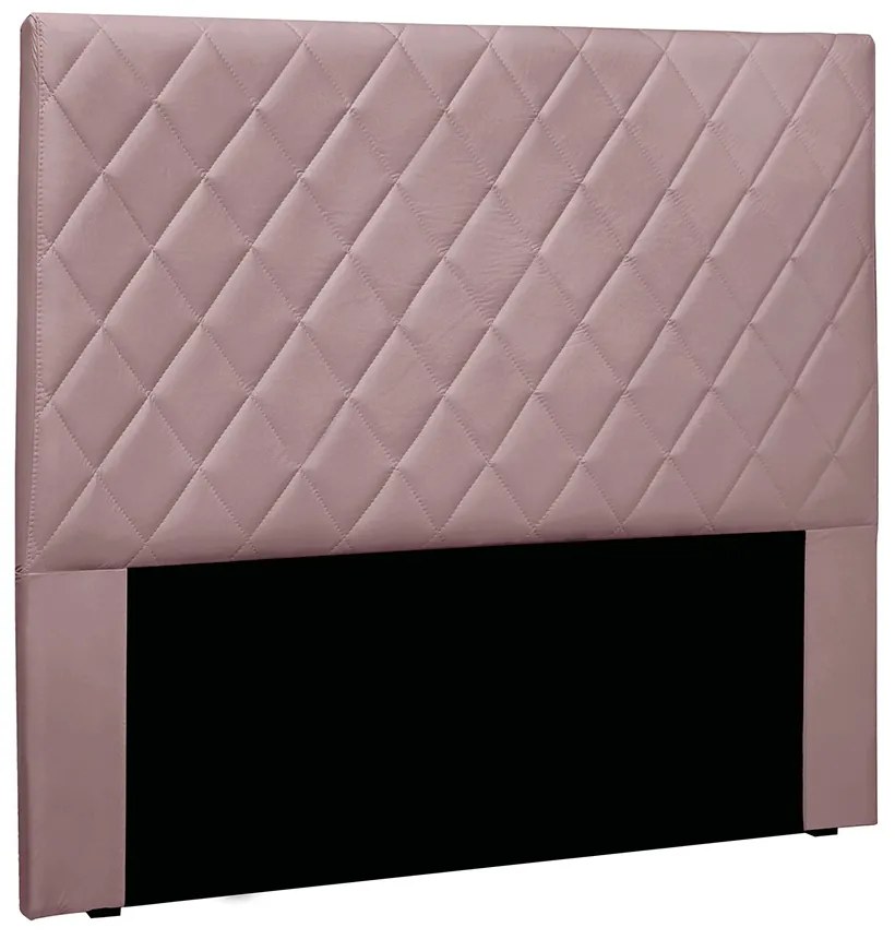 Cabeceira Cama Box Casal 140 cm Dubai Veludo S04 - D'Rossi - Lilás
