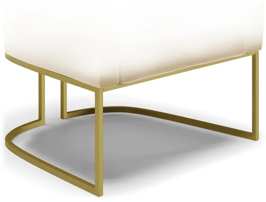 Base Industrial Dourado Poltrona Stella D03 - D'Rossi