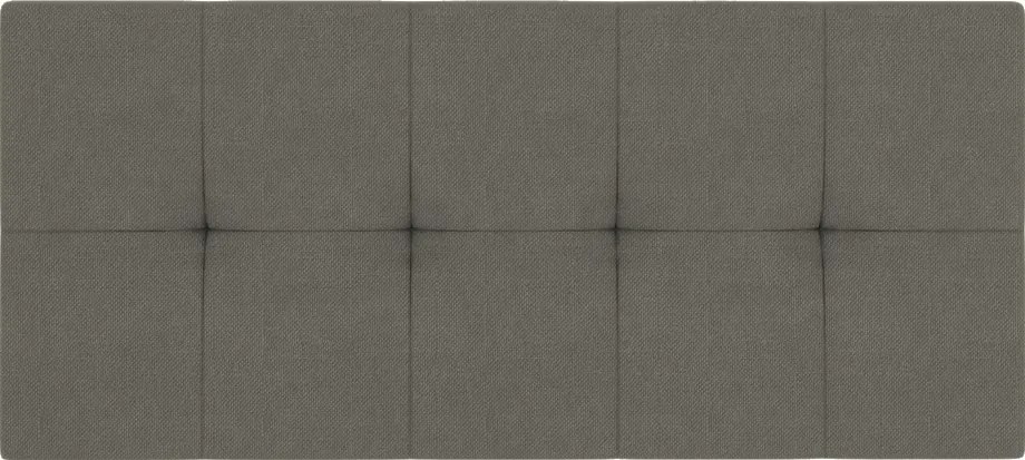 Cabeceira Painel Nina Para Cama Box Casal 140 cm Linho - D'Rossi - A26 Grafite