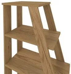 Estante Escada Multiuso Decorativa 5 Prateleiras Stela A06 Olmo - Mpoz