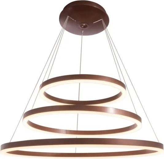 Pendente Led Metal E Aluminio 100W 3000K Danza - CAFE