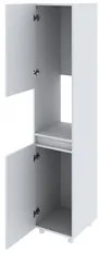 Armário Multiuso 2 Portas 1 Nicho BL3312 Branco - Tecno Mobili