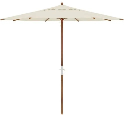 Ombrellone Poliéster Marcel Marrom - 240 cm - 69110 Sun House