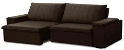 Sofá Retrátil Reclinável 3 Lugares 245cm Baluart F05 Veludo Marrom - M