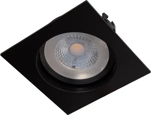 Plafon Led Embutir Easy Evo 7W 3000K Preto