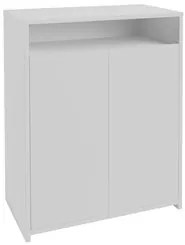 Conjunto Escritório Home Office 4 Peças Nil A06 Branco - Mpozenato