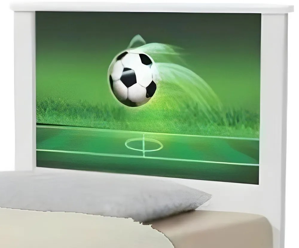 Cama Solteiro Infantil 195x96cm para Quarto Personagens K02 - D'Rossi - COPA FUTEBOL