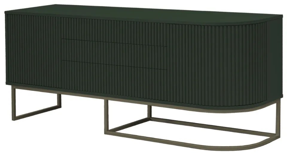 Aparador Miami - Verde Oliva c/ Detalhes Fendi Lumière Kleiner