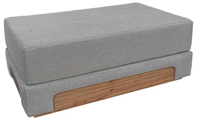 Puff Contemporâneo Alive - Lâmina Cinamomo Natural Kleiner