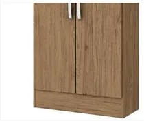 Guarda Roupa Multiuso B14 02 Portas com Pés Rústico - Briz