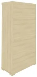 Conjunto Escritório 3 Peças Mesa 158cm Corp A06 Carvalho/Branco - Mpoz