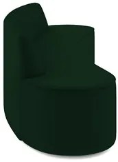 Sofá 5 Lugares para Sala de Estar Living 280cm Koane D06 Veludo Esmera