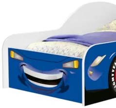 Cama Solteiro Infantil 188x88cm Personagens Carro Azul Z53 - Mpozenat
