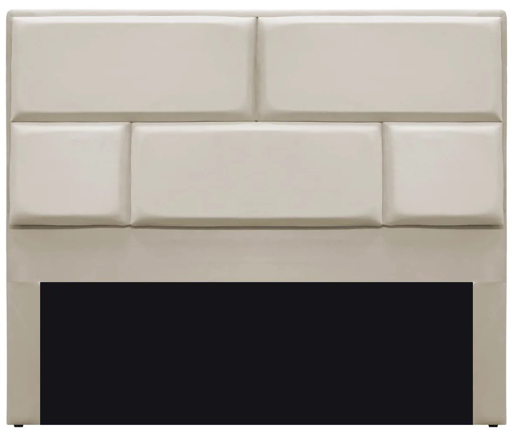 Cabeceira Solteiro Brick P02 90 cm para cama Box Suede - ADJ Decor