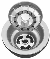 Balcão Gabinete Suécia com Pia Inox 120cm 3 Portas Branco - Lumil Móve