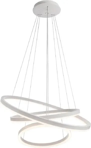 Pendente Led Metal E Aluminio 100W 3000K Danza - BRANCO