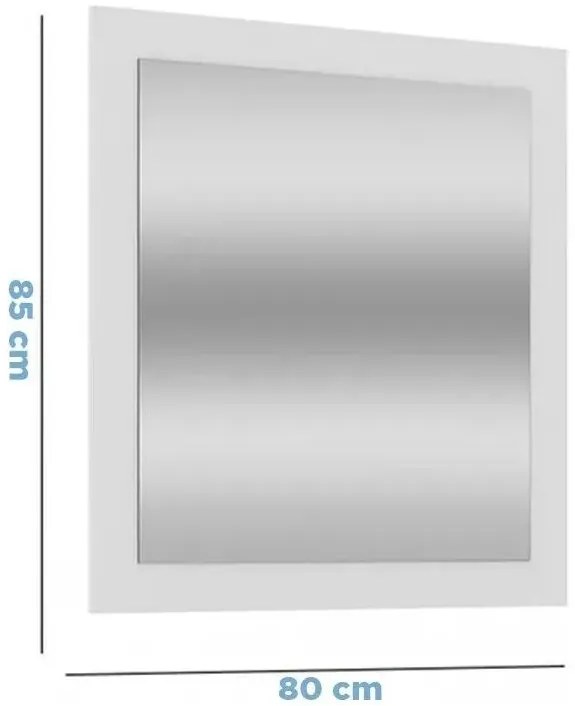 Gabinete De Banheiro Provençal Completo Balcão Cuba Espelho - Branco