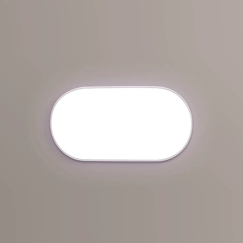 Luminária Tipo Tartaruga Oval Mini 15,7X8X4,5Cm Led 8W 6000K Ip65 |Opu...