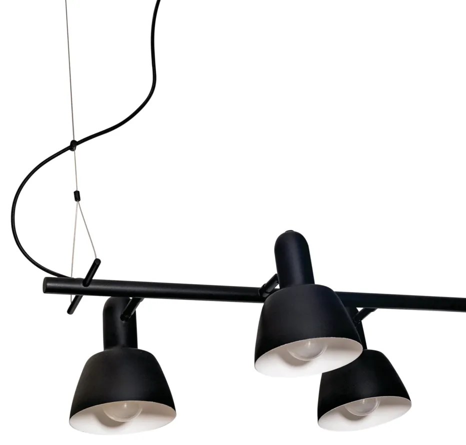 Pendente Frida 114X18X36,4Cm 6Xe27 Alumínio - Usina 25060/6 (FN-F - Fendi Fosco, FN-F - Fendi Fosco, BT - Branco Texturizado)