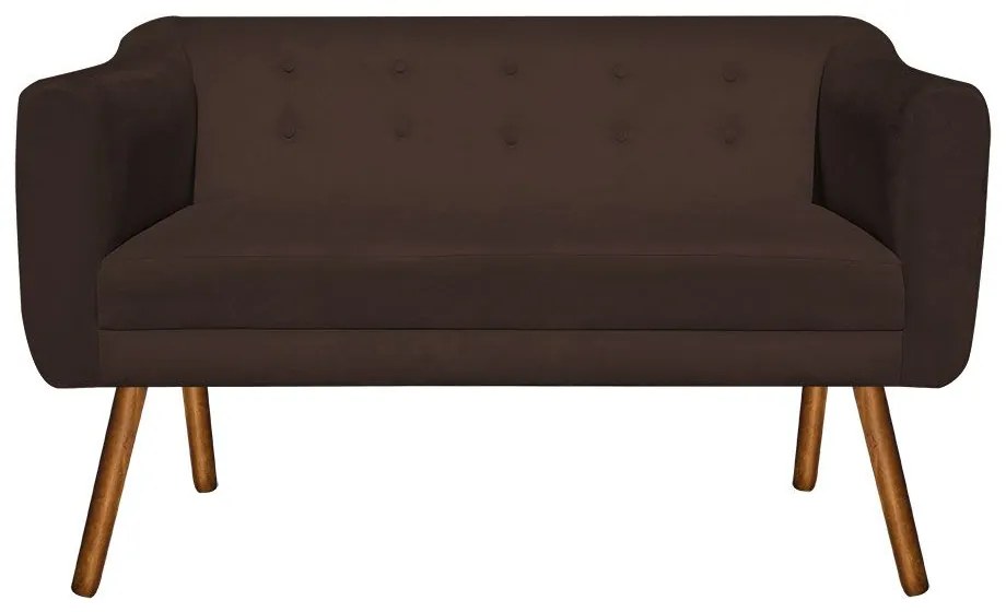 KIT 01 NAMORADEIRA E 01 POLTRONA GIRATOR - Marrom
